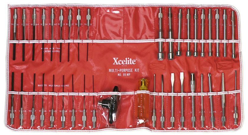 99MP Xcelite 39 piece Interchangeable Blade Tool NEW  