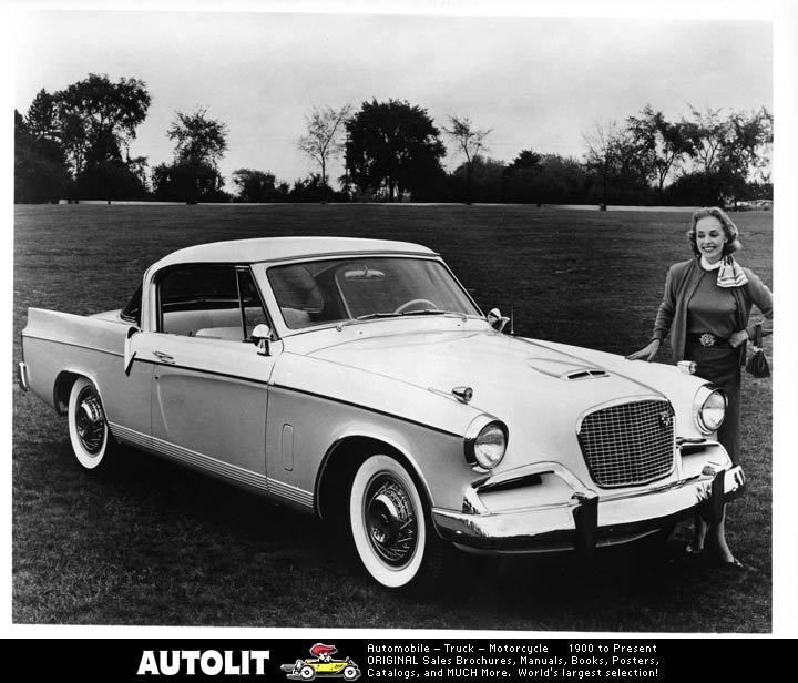 1956 Studebaker Golden Hawk Factory Photo  