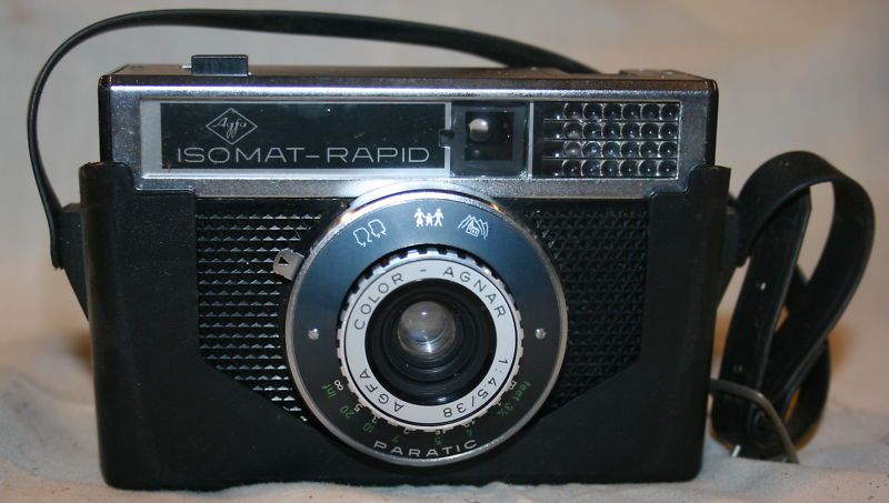 VINTAGE AGFA ISOMAT RAPID CAMERA COLLECTIBLE CAMERA  