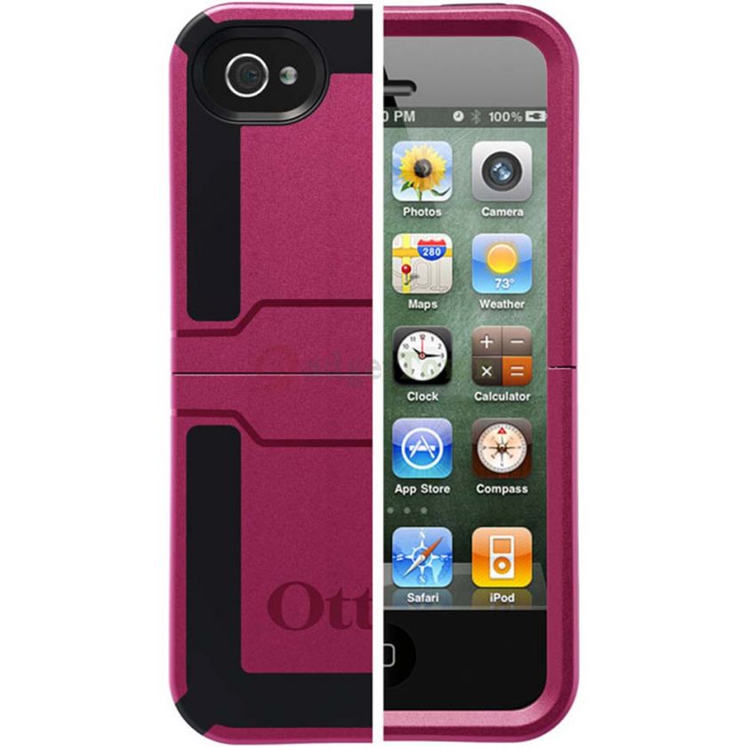 Otterbox Reflex Case Cover for Apple iPhone 4 4S Deep Plum  