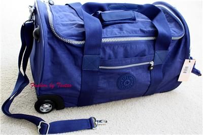 NWT Kipling Madison 22 Wheeled Duffle Carry on Soaked  