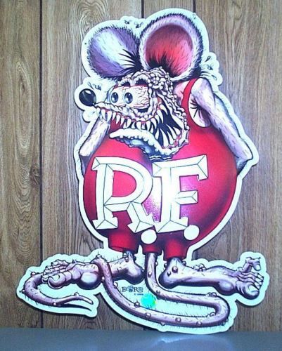 Ed Roth Rat Finik Sign Ltd Edition in Gray 1 of 250  