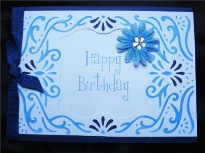 This is for one Happy Birthday card and matching envelope.