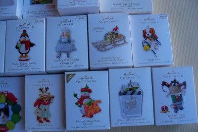 25 New 2012 Hallmark Christmas Ornaments     