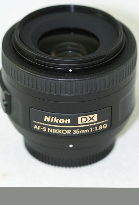 Nikon 35mm 35 1.8 G LENS KIT F D3 D5000 D3000 D60 D40  