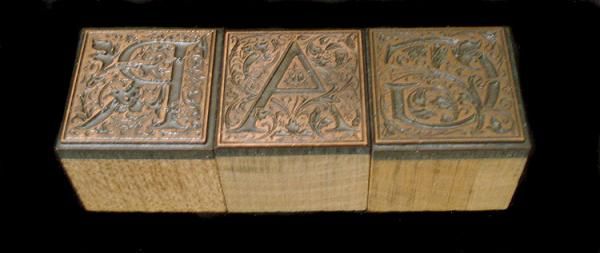 GAR PRINTERS BLOCKS ~ CIVIL WAR VETERANS  