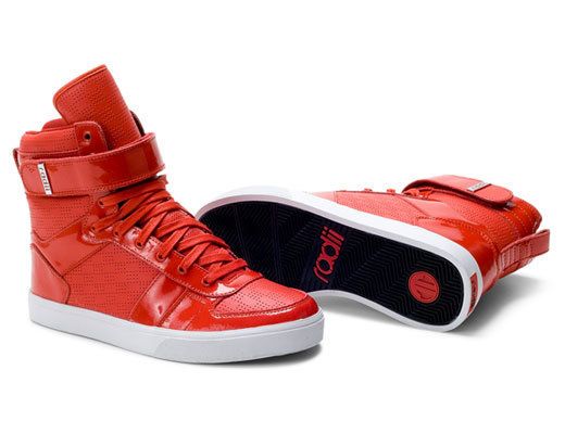 Radii Moonwalker  Red Red Perf  New in Box  