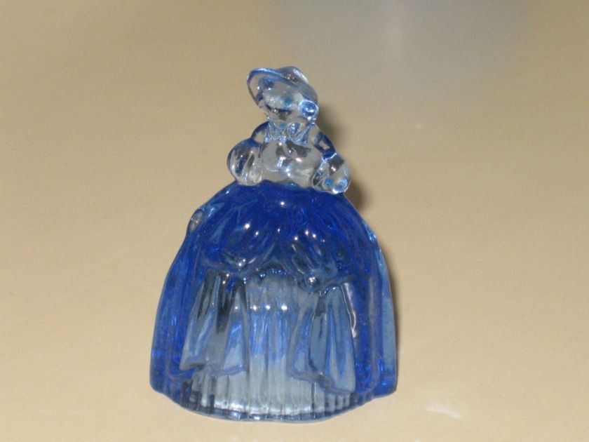 Boyd Art Glass Melissa the Miniature Doll Blue Violet  