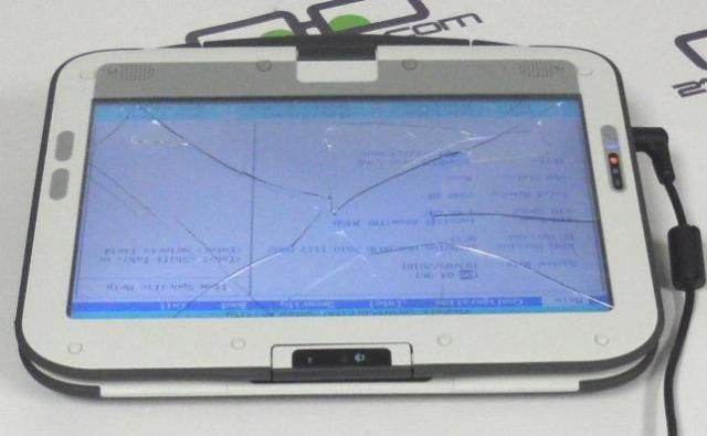 CTL 2go Convertible Classmate PC NL2 Tablet. Broken Screen. For Parts 