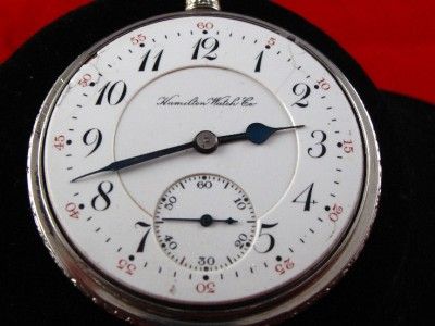 VINTAGE 16S HAMILTON 21J GRADE 990 4 FOOTED DIAL **  