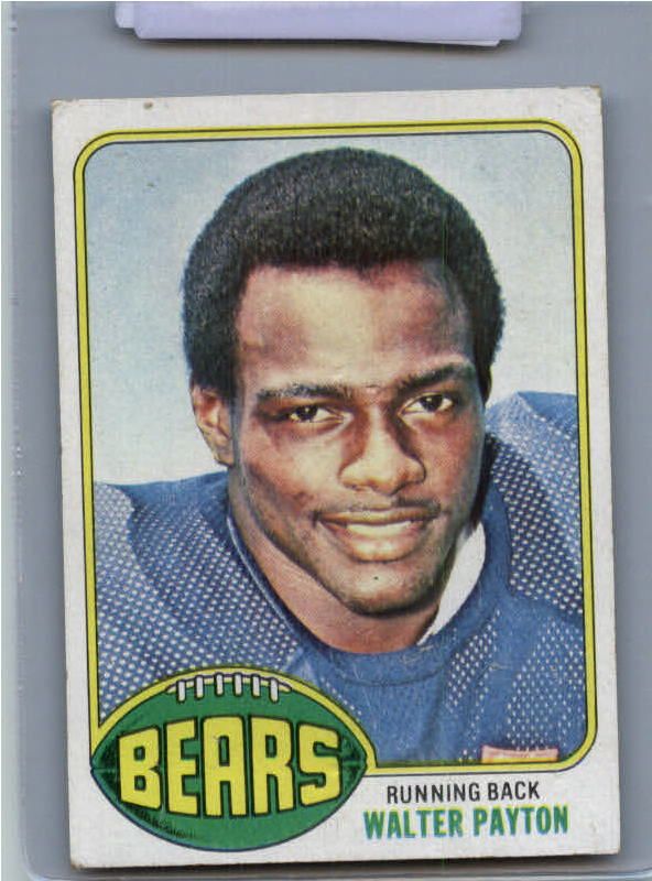 1976 Topps FB #148 Walter Payton RC Bears Starsfb2 1116  