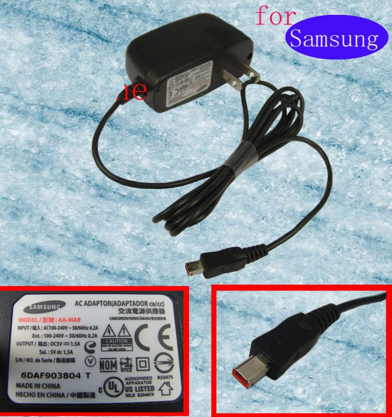 Genuine Samsung AA MA9 AC Power Adapter SMX S10 SMX S16  