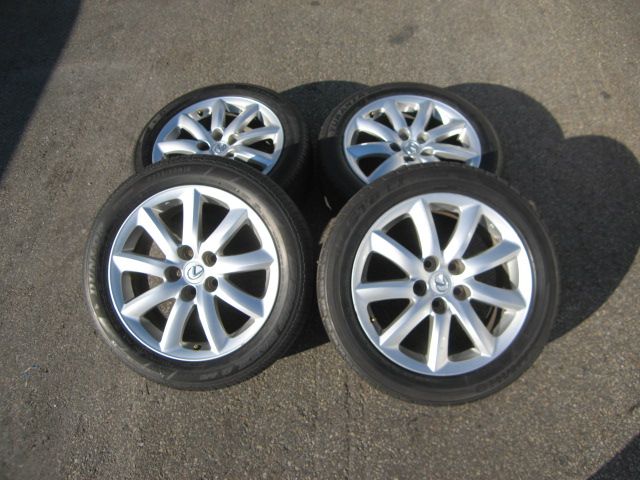 Four (4) 18 OEM Lexus LS460 wheels rims tires Factory Original Toyota 