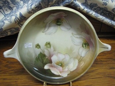 Suhl Porcelain Shallow Bowl 1900s  