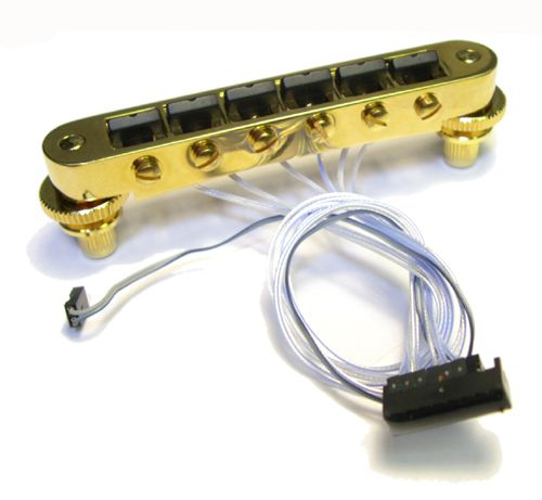 Graphtech Schaller Ghost loaded piezo midi hex bridge  