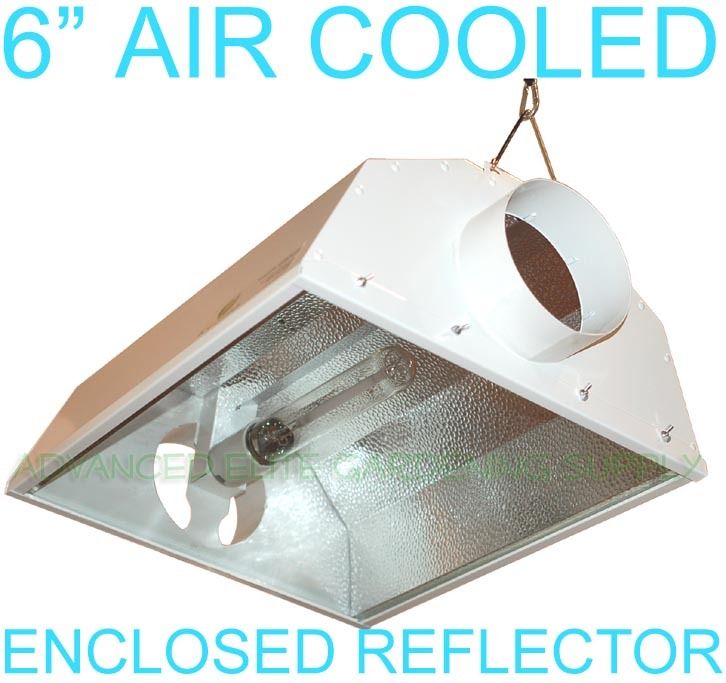 Air cooled Reflector Hood Grow Light hydroponics hps  