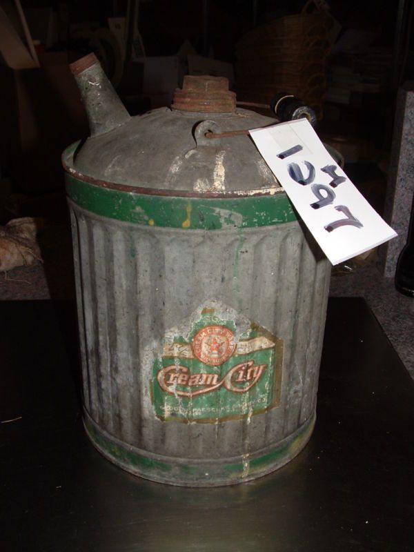 Cream City Ware   Milk Jug? gas can? kerosene? gasoline?   Milwaukee 