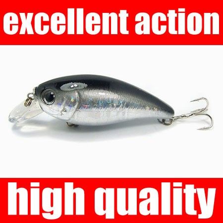 CS 66 10 65mm 10g Fishing Lures Crank Bait Crankbait Tackle Hook Bass 