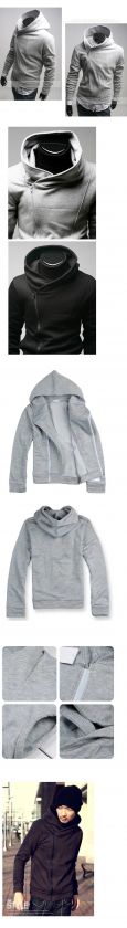 C83009 Mens Slim hoodies Top Designed Hoody Jacket  