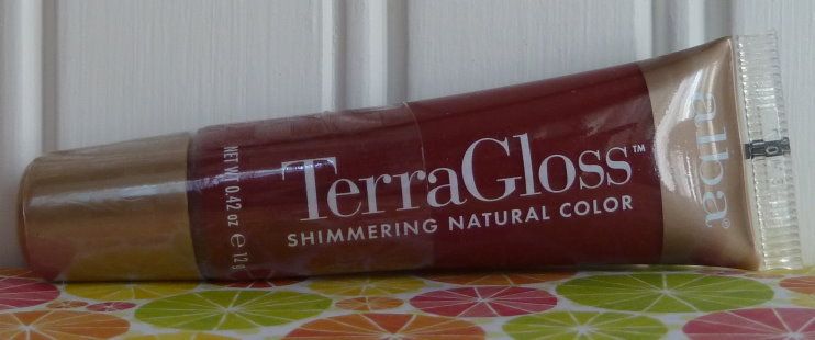 ALBA SHIMMERING NATURAL LIP GLOSS TERRAGLOSS   GARNET   terra  