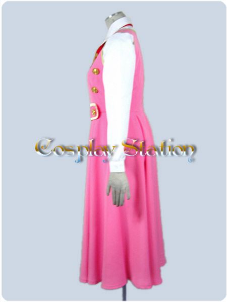 Code Geass Nunnally Lamperouge Cosplay Costume_cos0376  