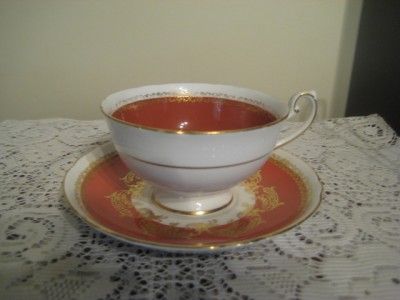 VINTAGE SHELLEY BONE CHINA TEACUP & SAUCER  