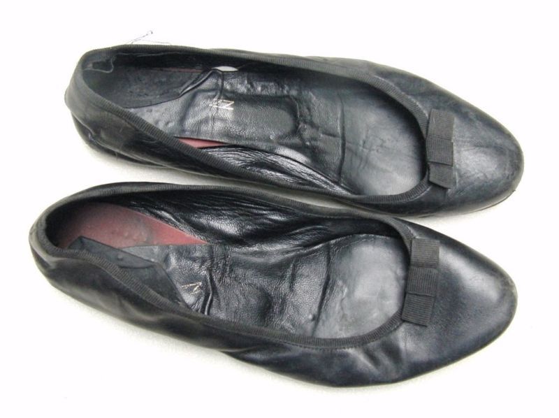 Trashed quality ballet flats well worn soft Sammler 10  