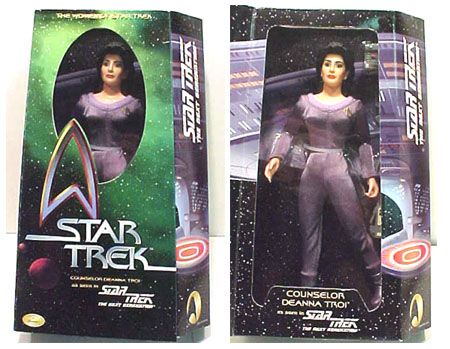 Star Trek DEANNA TROI 12 Action Figure Playmates MIB  