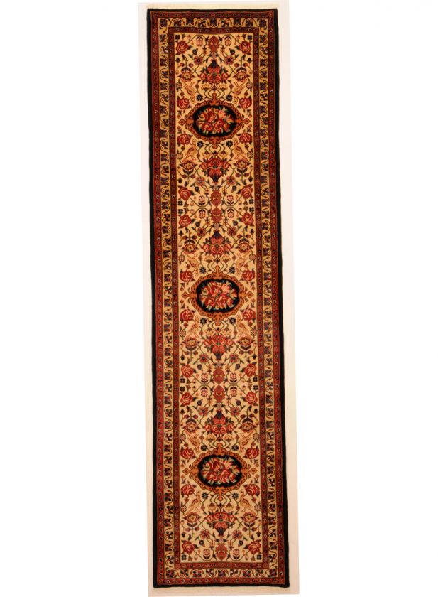 RUNNER HANDMADE PERSIAN WOOL BIJAR RUG 3 x 13  