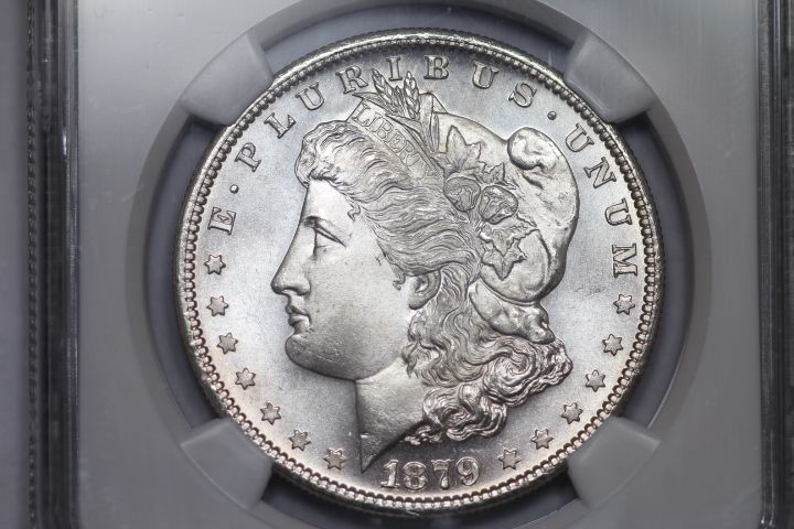 1879 S Morgan Silver Dollar MS66+ NGC United States Mint Coin  