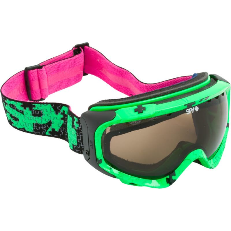 SPY SOLDIER SNOWBOARD GOGGLE GREEN LTD ED oakley dragon anon electric 