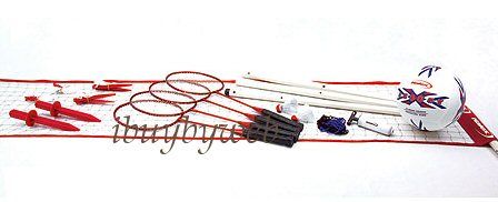 Halex 20224 Volleyball Combo Badminton Game Set  