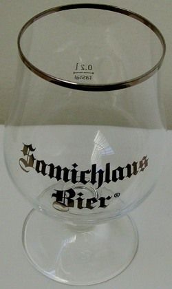 SAMICHLAUS Tulip Shape BEER Glasses /PAIR  Collectibles  