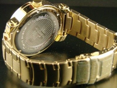 MENS JOJO/JOJINO/JOE RODEO BIG FACE WM PL DIAMOND WATCH  