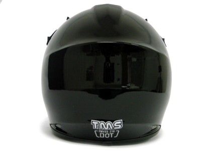 YOUTH GLOSS BLACK DIRT BIKE ATV MOTOCROSS HELMET MX ~S  