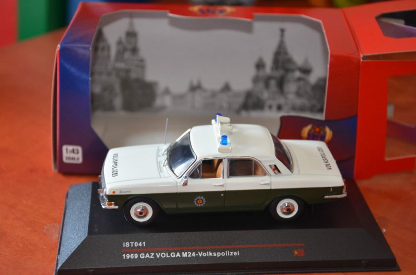 Ist 041 Gaz Volga M24 Volkspolizei 1969 1/43 Police  