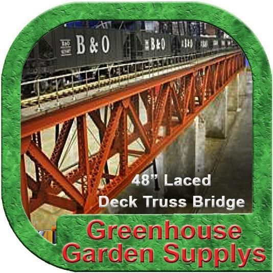 MAINLINE BRIDGES 48 LACED DECK TRUSS BRIDGE  Accucraft, USA Trains 