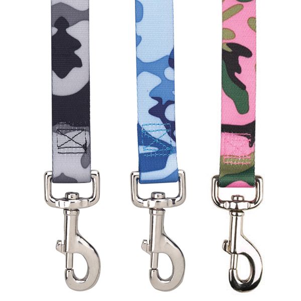 Durable Nylon Camo Camouflage Dog Lead, Leash  