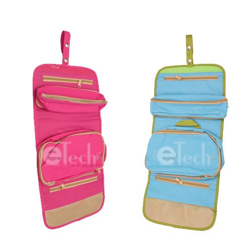 Hanging Cosmetic Toiletry Bag Travel Wash Kit Organizer  