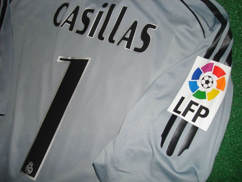 CASILLAS REAL MADRID LAST ZIDANE GAME MATCH UN WORN SHIRT  