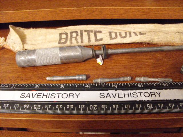 Vintage Brite Bore Gun Cleaning kit( Pistol) Complete in Orignal Carry 