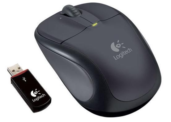   V220 DARK SILVER Cordless Optical Notebook Mouse PC Mac  