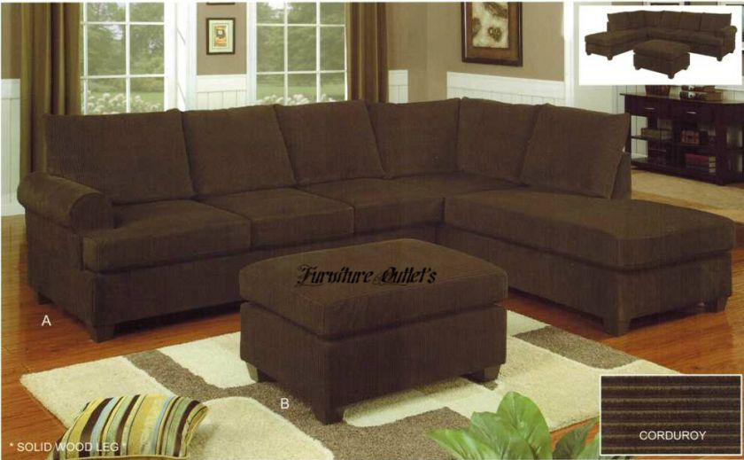Bobkona Sofa Couches Sectional Sectionals Hot Set Suede Reversible 