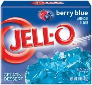 Jello Berry Blue Gelatin Dessert 3 oz ( 2 Boxes )  