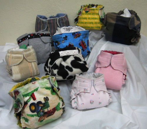 HANDMADE CLOTH BABY DIAPERS  