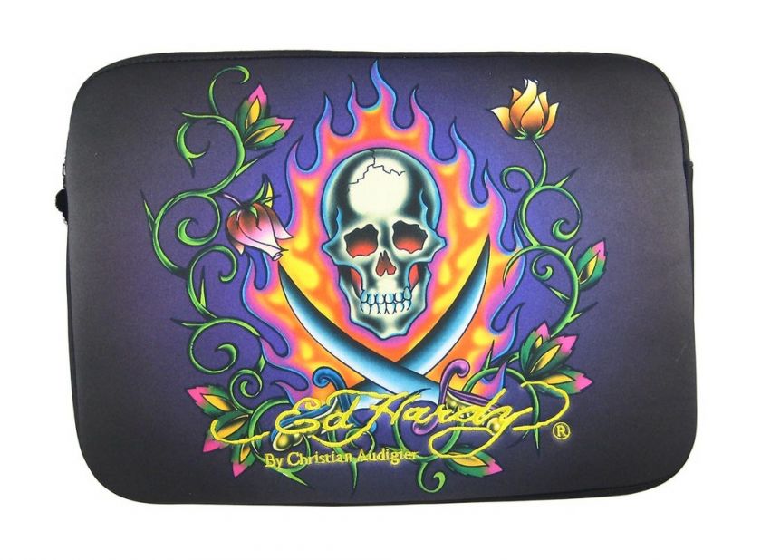 Ed Hardy SWORDS Neoprene Laptop Sleeve 16 Inch  