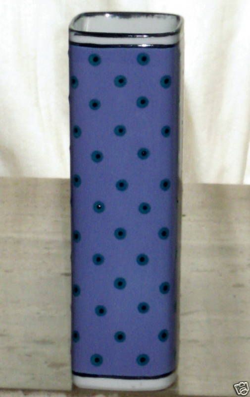 Dorothy Hafner Art Studio Ceramic Vase Avant Garde  
