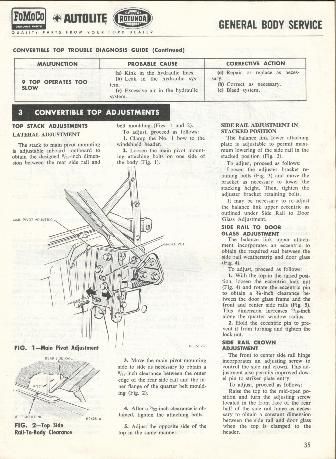 1964 65 66 67 FORD FAIRLANE BODY PARTS and ADJUST BOOK  