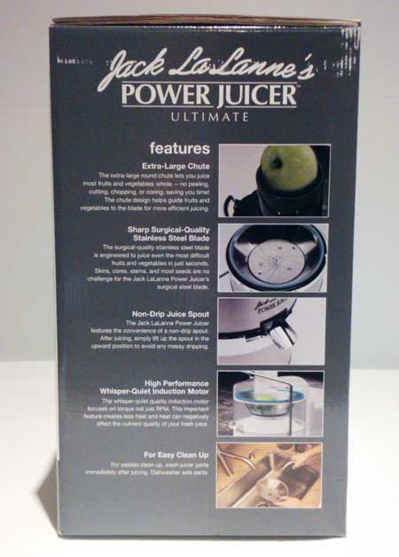 JACK LALANNES ELECTRIC POWER JUICER JUICE EXTRACTOR  