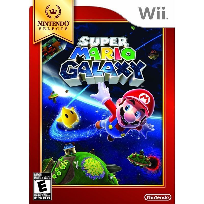 Wii Super Mario Galaxy Nintendo Select Brand New Classic Mario Game 
